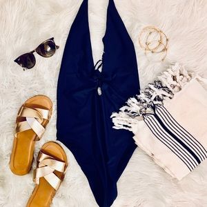 Aerie Navy One Piece
